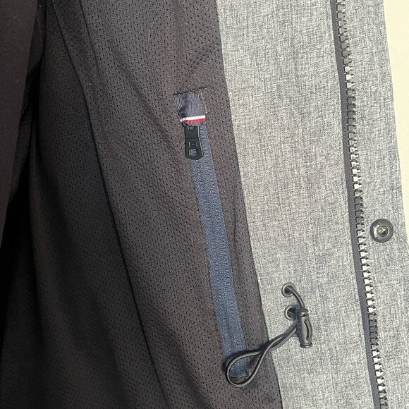 Tommy Hilfiger soft shell Water Wind Resistant lined Military Jacket XL - Picture 10 of 12